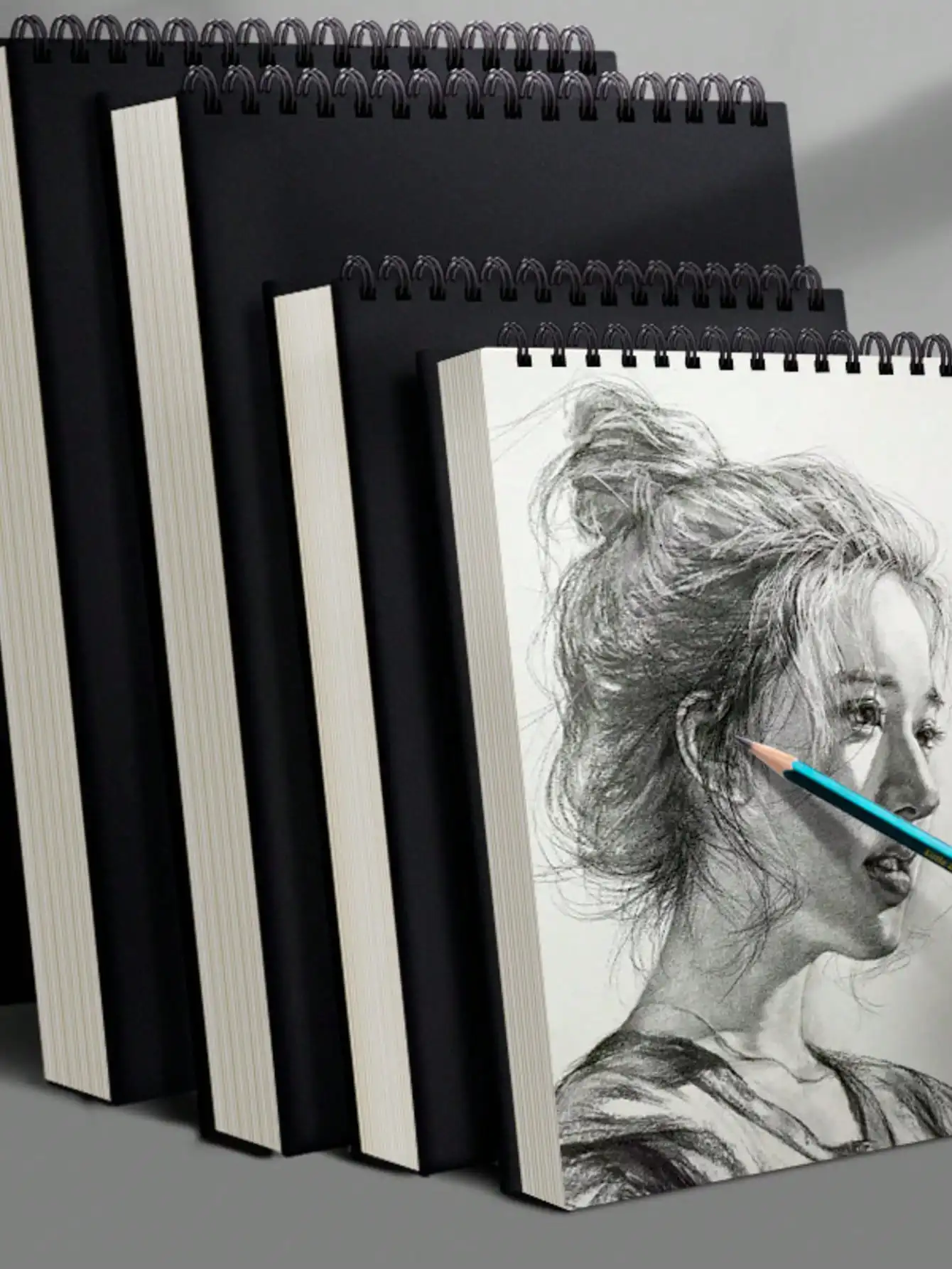 Sketchbook A4K Thickened Art Student 8K Special Drawing Book Blank 16K Painting Sketchbook Hand-Drawn Drawing Book Back-To-School Season