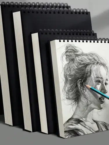 Cuaderno de bocetos A4K, estudiante de arte engrosado, libro de dibujo especial de 8K, cuaderno de bocetos de pintura en blanco de 16K, libro de dibujo dibujado a mano, temporada de regreso a la escuela