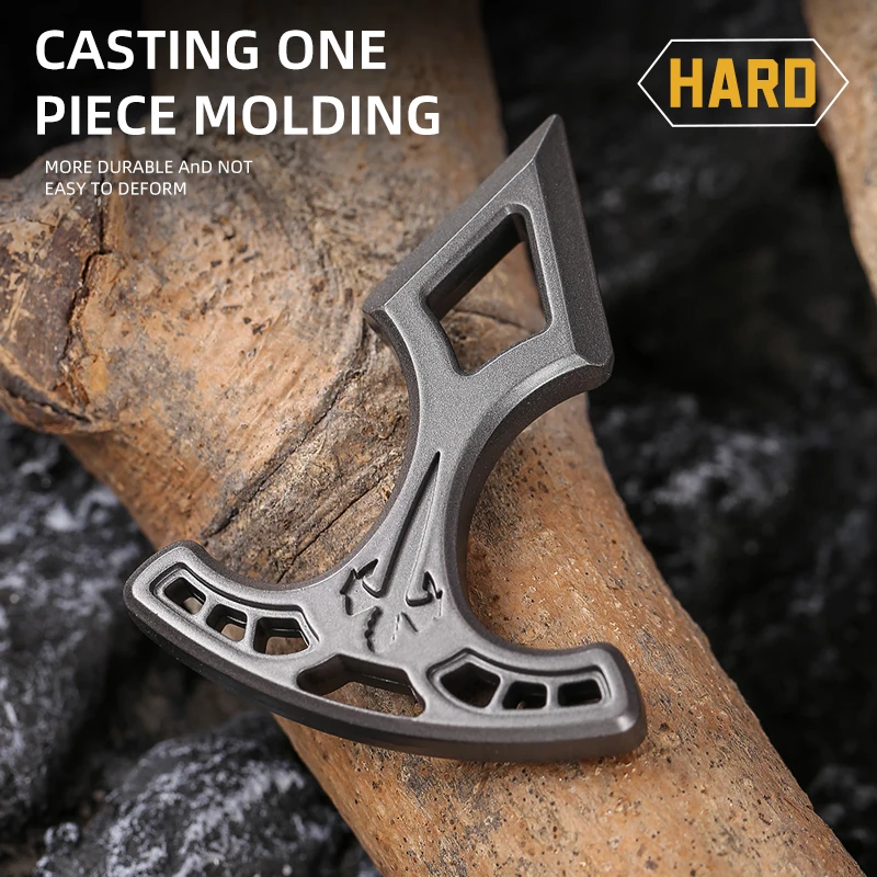 Alloy Window Breaker Portable Car Glass Breaker Outdoor Camping Vehicle Lifesaving Tool Emergency ToolsSmall Pendant EDC