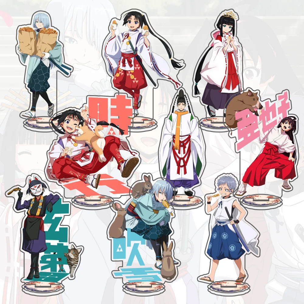 Anime The Elusive Samurai Acrylic Stand Figure Tokiyuki Hojo Yorishige Suwa Model Plate Desk Decor Cosplay Toy fan Gift keychain