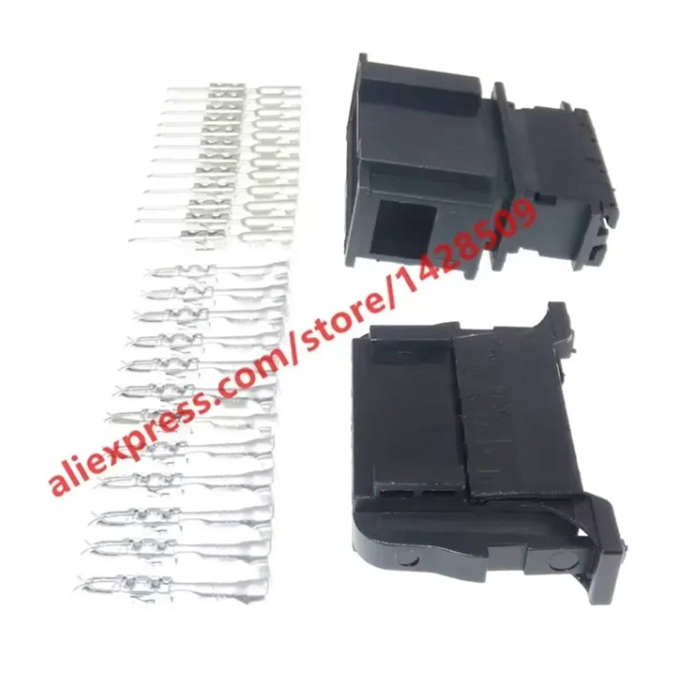 1 Set 12 Pin 1.5mm Female Male Connector Car Auto Cable Plug For Audi VW 3B0 972 736 3B0 972 726 3B0972736 3B0972726