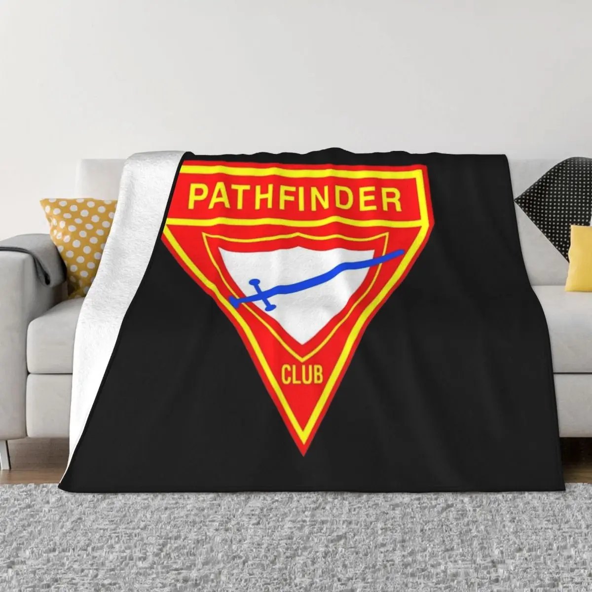 Pathfinder Logo Seventh Day Adventist Throw Blanket Blanket For Decorative Sofa Multi-Purpose Personalized Gift