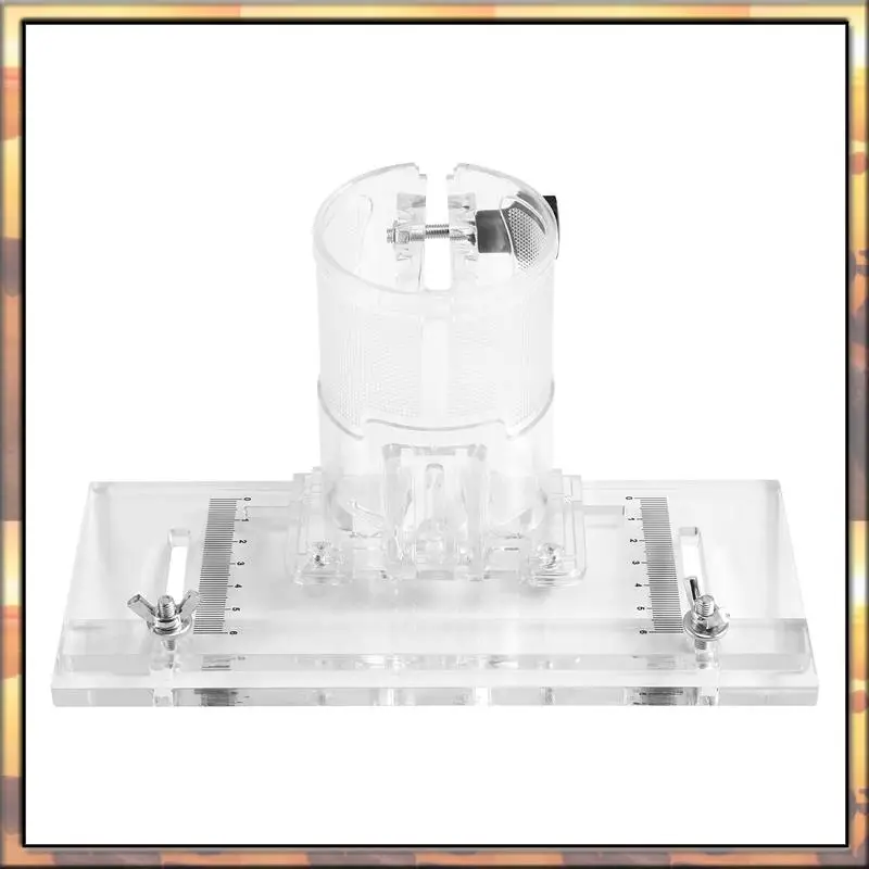 

AS59 Edge Trimming Machine Hinge Slotted Board Edge Trim Machine Base Thicken Withgraduations Router Base