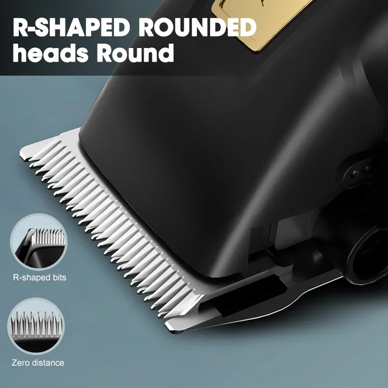 Resuxi 929  Home Barber Set Hair Trimmer for Men High-power Hair Clipper Carving Electric Clipper Reciprocating Shaver.