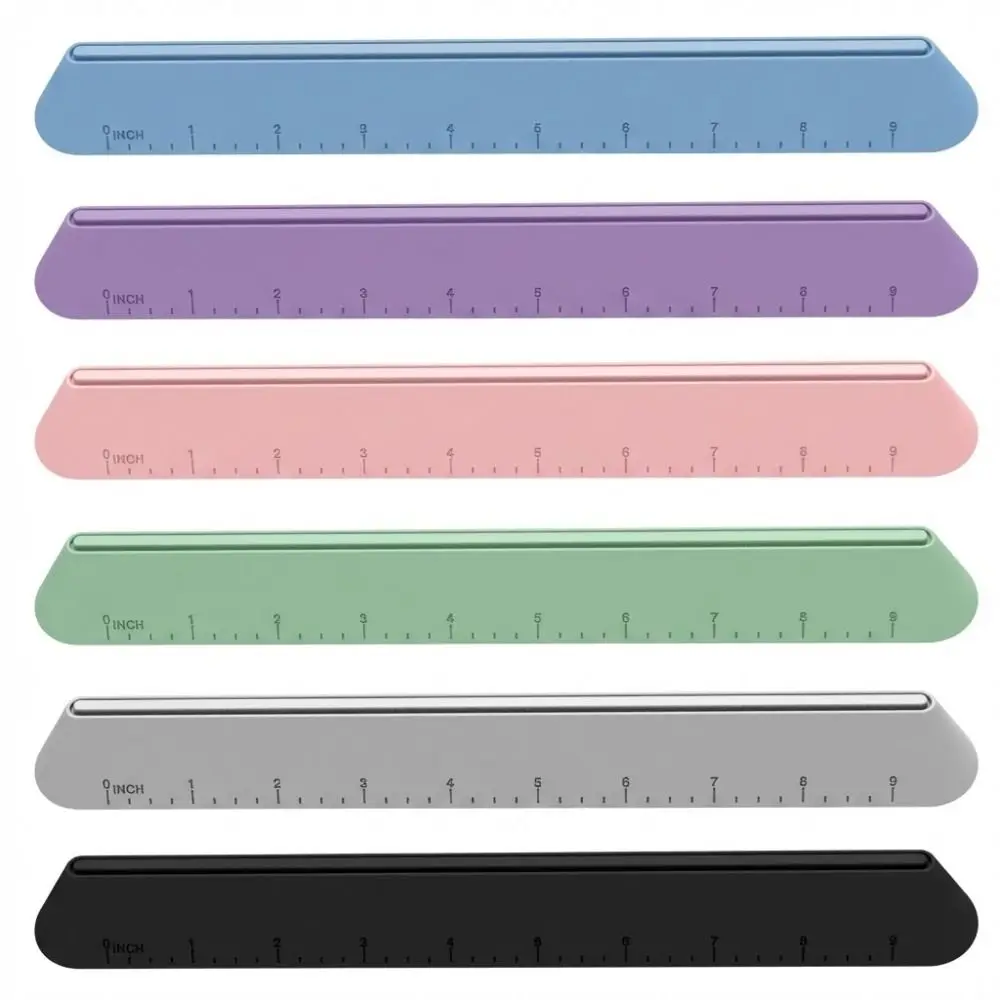 3 in 1 Silicone Laptop Stand Ergonomic Solid Color Laptop Cooling Stand Adjustable Oval Base Keyboard Riser for Typing/Reading