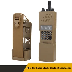 PRC-152 radiowy Model Walkie-talkie, szybkie elektryczne urządzenie do napełniania piłek, skorupa speedloadera, do adaptacji do systemu MOLLE