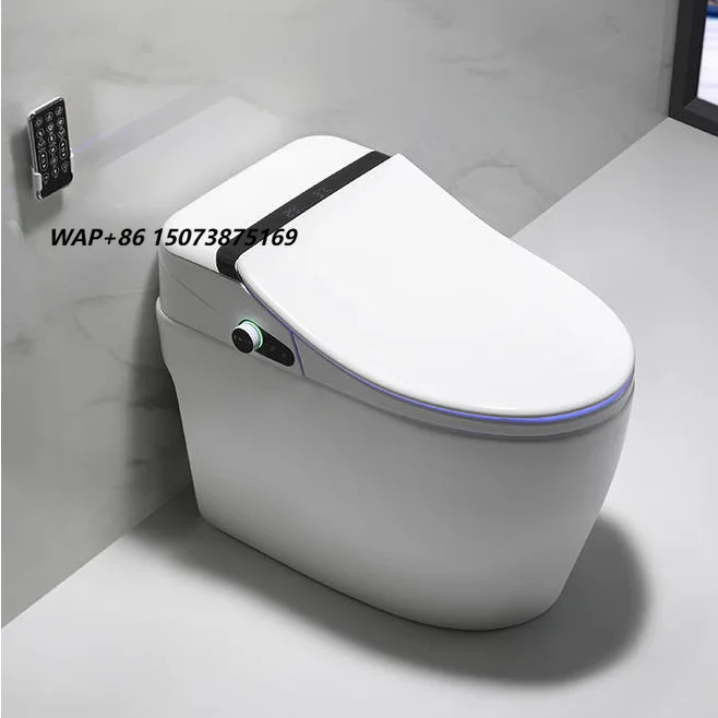CASINO Smart Toilet WC Bathroom Automatic Sensor Flushing Electric One Piece Tankless Intelligent Smart Toilet