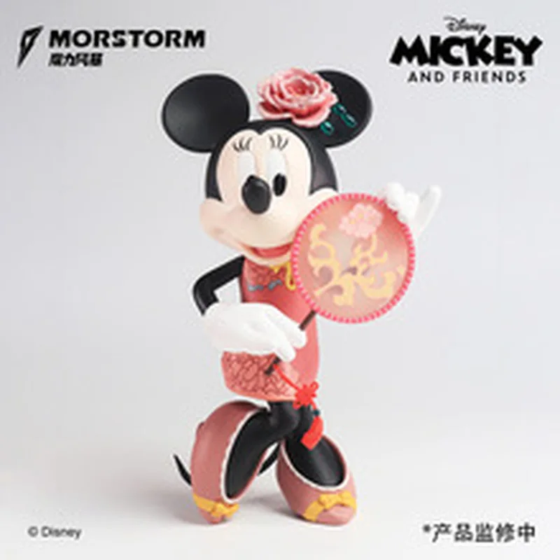 15cm Disney Mickey Mouse Minnie Action Figure Cartoon Tidal Suit Handmade PVC Doll Statue Ornaments Home Decor Birthday Gift toy