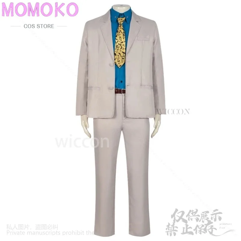 

COSda@Anime Jujutsuo Cosplay Nanami Kento Costume Men's Suit Shirt Pants Coat Uniform Tie For Halloween Christmas Party Cos Cust