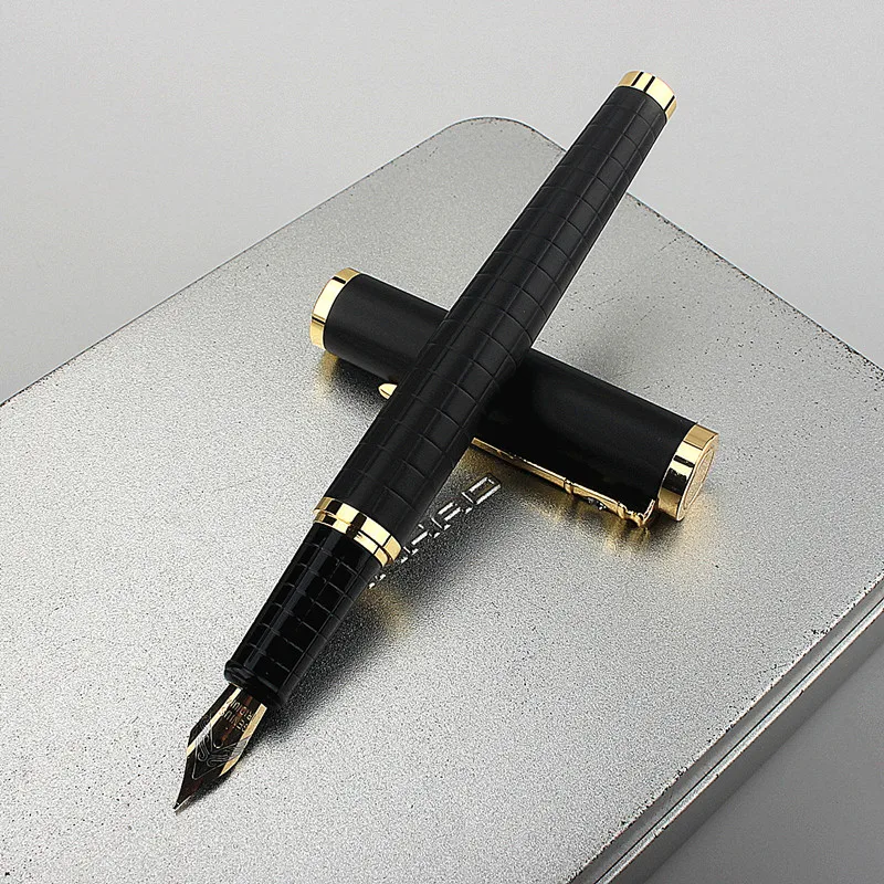 

Luxury quality 8035 Black Colors Business office Fountain Pen student School Stationery Supplies ink calligraphy pen