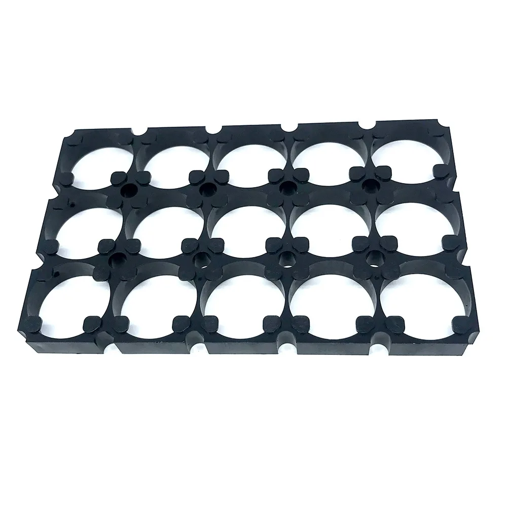 21700 suporte de montagem de célula de íon de lítio abertura 21.3mm 2x3 4x5 6x7 7x8 15x13 4x13 suporte de célula de bateria preço de atacado
