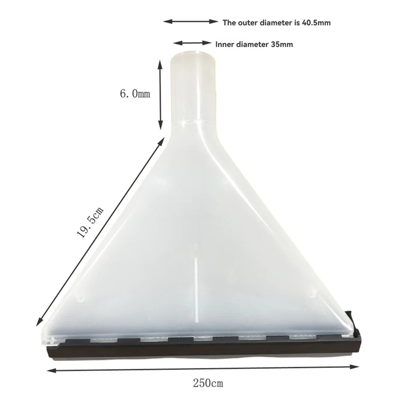 A39M 35MM Carpet Extractor Attachment Tool For Karcher    Electrolux Portable Vacuum Brush Head