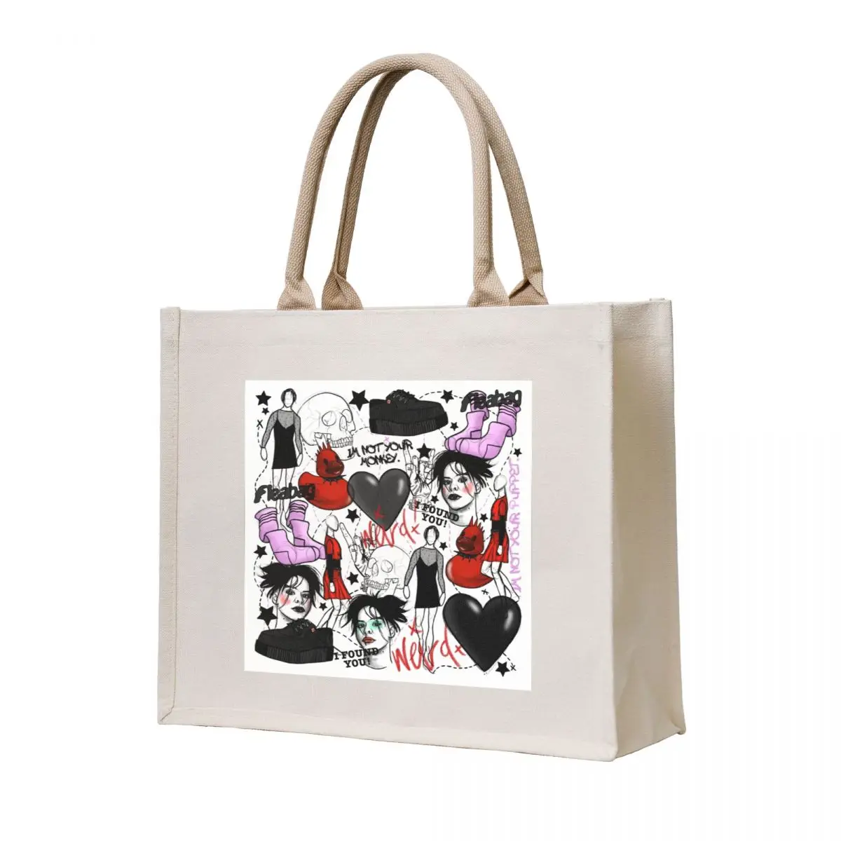 

Yungblud Tings Tote Bag canvas bags tote bag men's Canvas shoulder bag