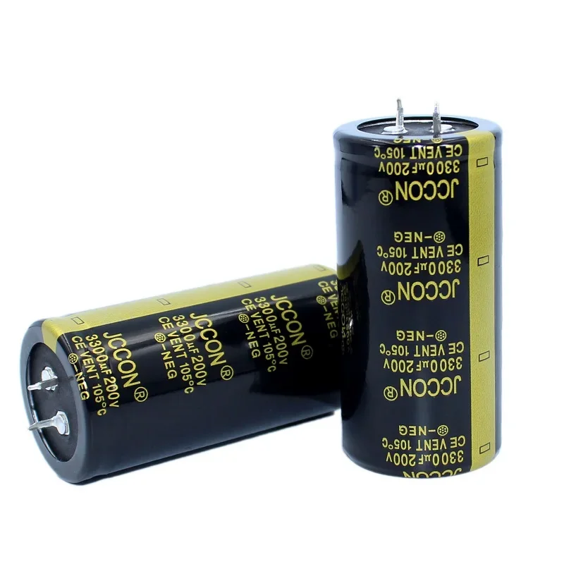 200v3300uf JCCON Thick-foot Electrolytic Capacitor Volume 35x70  Inverter Power