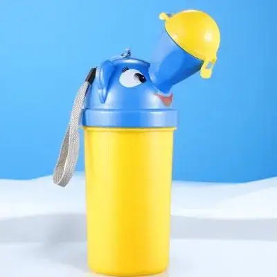 

Emergency Potty for Boys Portable Urinal Bottle Outdoor Travel Leak-Proof Child Toilet Holder for Car Camping Trips