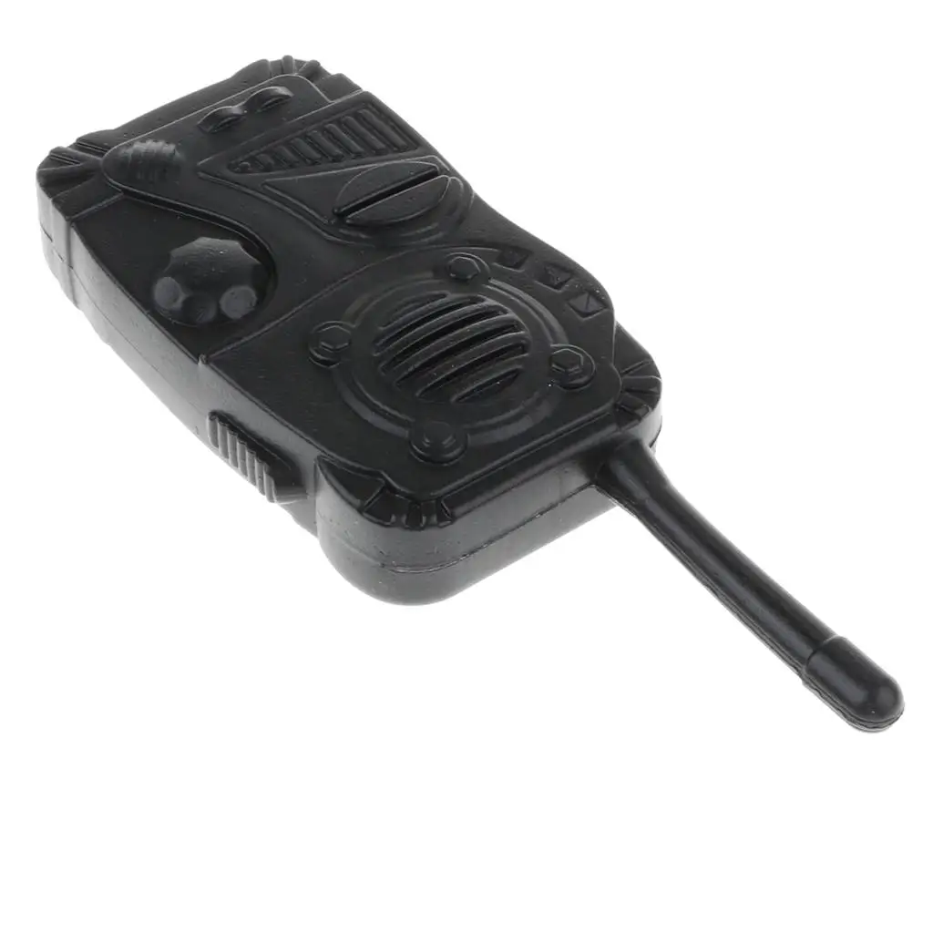 Kids Police Walkie Talkie Pretend Play Toy Educational Role Play Prop for Halloween Costume Party