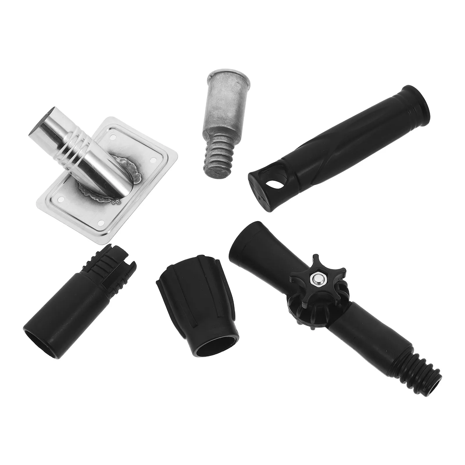 

Набор из 1 шт. адаптеров для ручек швабр и метел, с резьбовым соединением, сменные насадки-удлинители для металлических шестов, для уборки