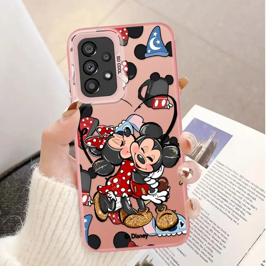 

Phone Case for Samsung Galaxy A55 A51 A56 A52 A54 A71 A72 A53 A26 A36 A73 A35 Soft Shell Disney Mickey Mouse