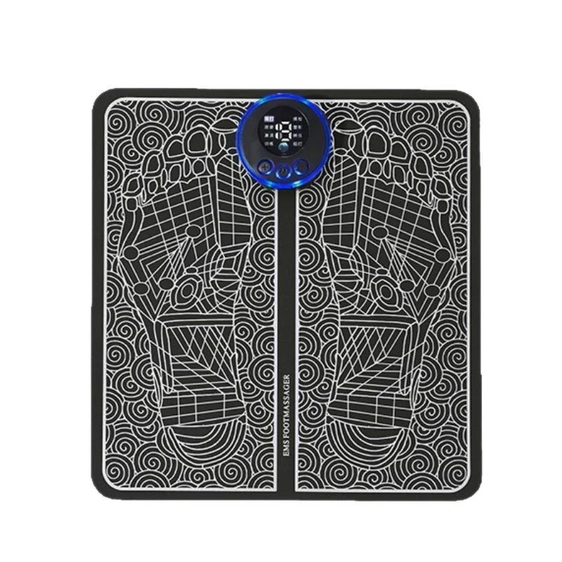 Foot Low Frequency Therapy Device Electric Massager Pad with Remote, 8 Modes 19 Levels for Plantar Fasciitis Pain Relief - view 4