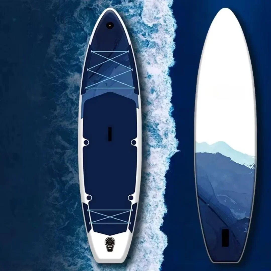 

Best New Design Custom PVC EVA Inflatable All Around Cruise Surfing Sea Water Durable Stand-up Paddleboards