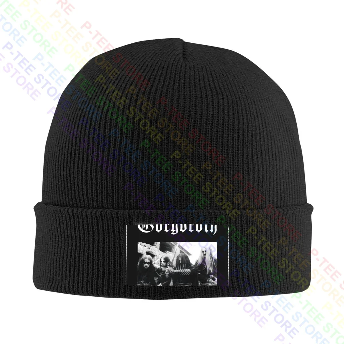 Gorgoroth Antichrist Darkthrone Satyricon Mayhem Knitted Beanie Hat Beanies Cap Unique Splicing Adjustable