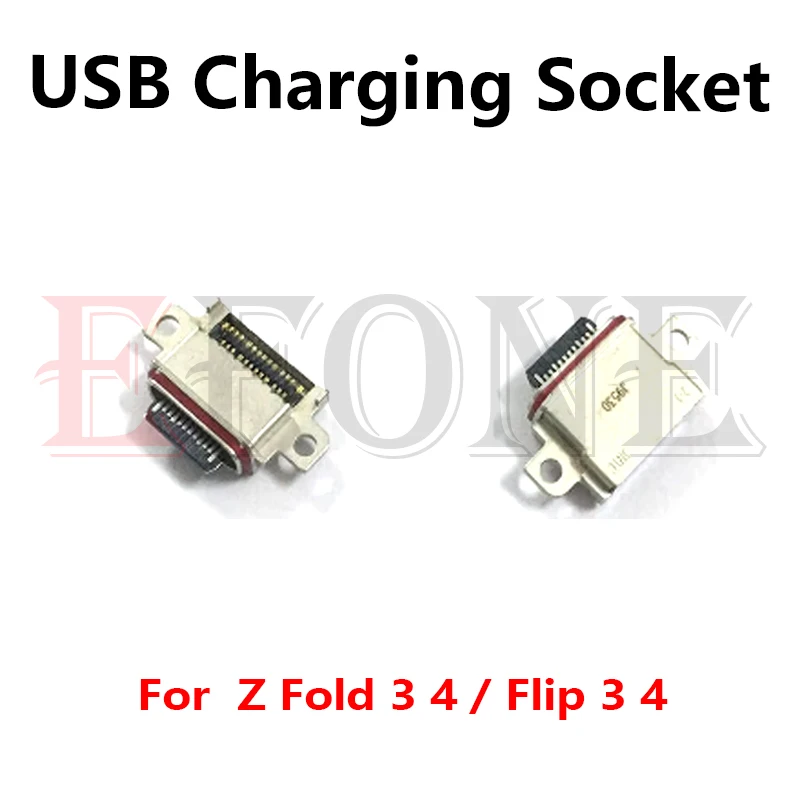 10PCS For Samsung Galaxy Z Fold Z Flip 2 3 5 5G Tab S7 T875 F916 F9160 W21 Usb Charging Connector Plug Dock Socket Port