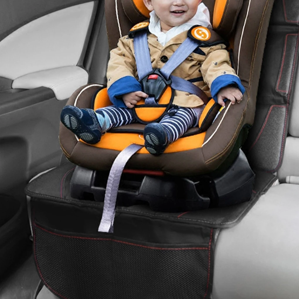 

Black Non-Slip Waterproof Car Seat Covers Mat Universal Child Safety Mat Pad Car Seat Protector
