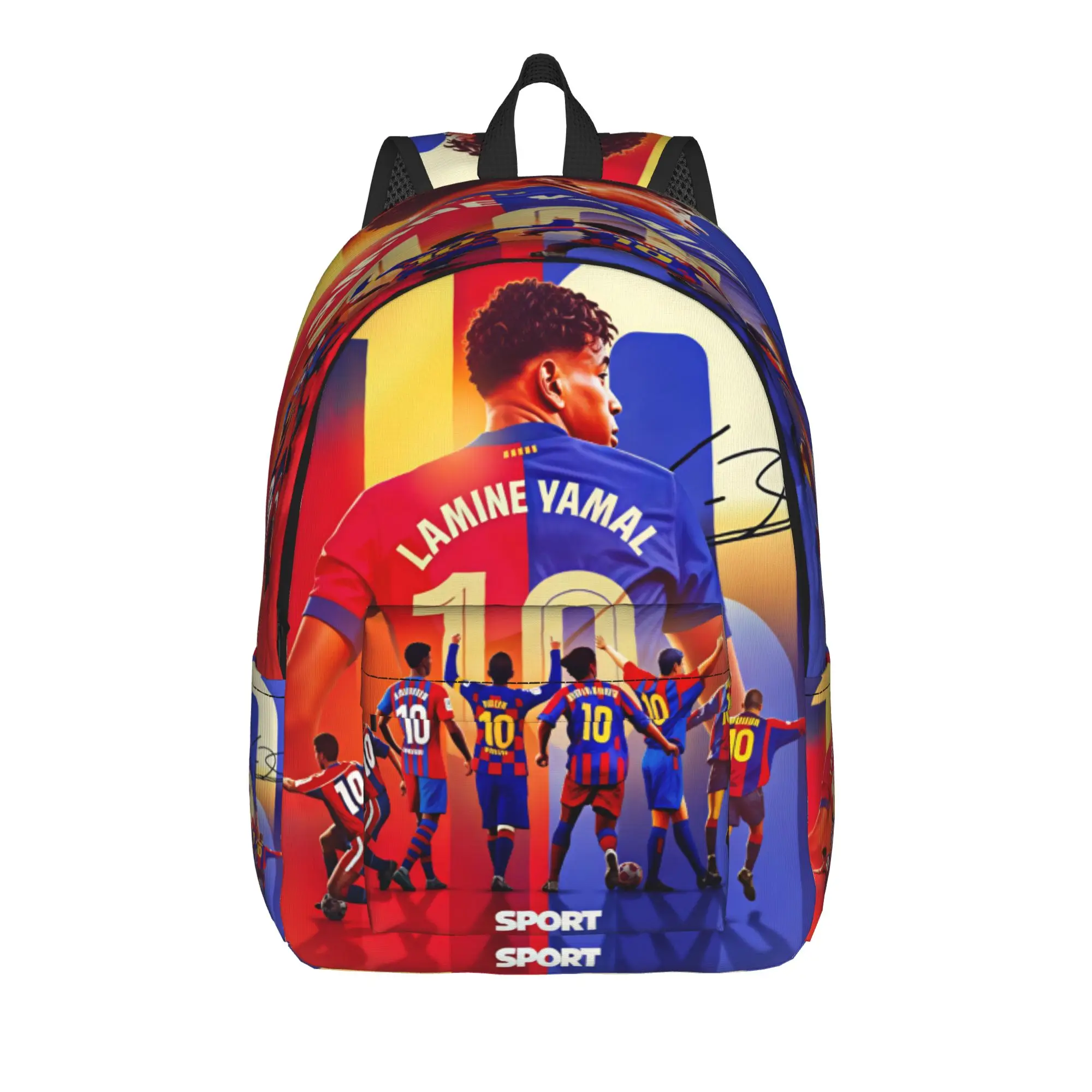 Lamined Y-Yamal Backpack  Travel Backpacks Unisex Kawaii School Bags Colorful Lightweight Rucksack
