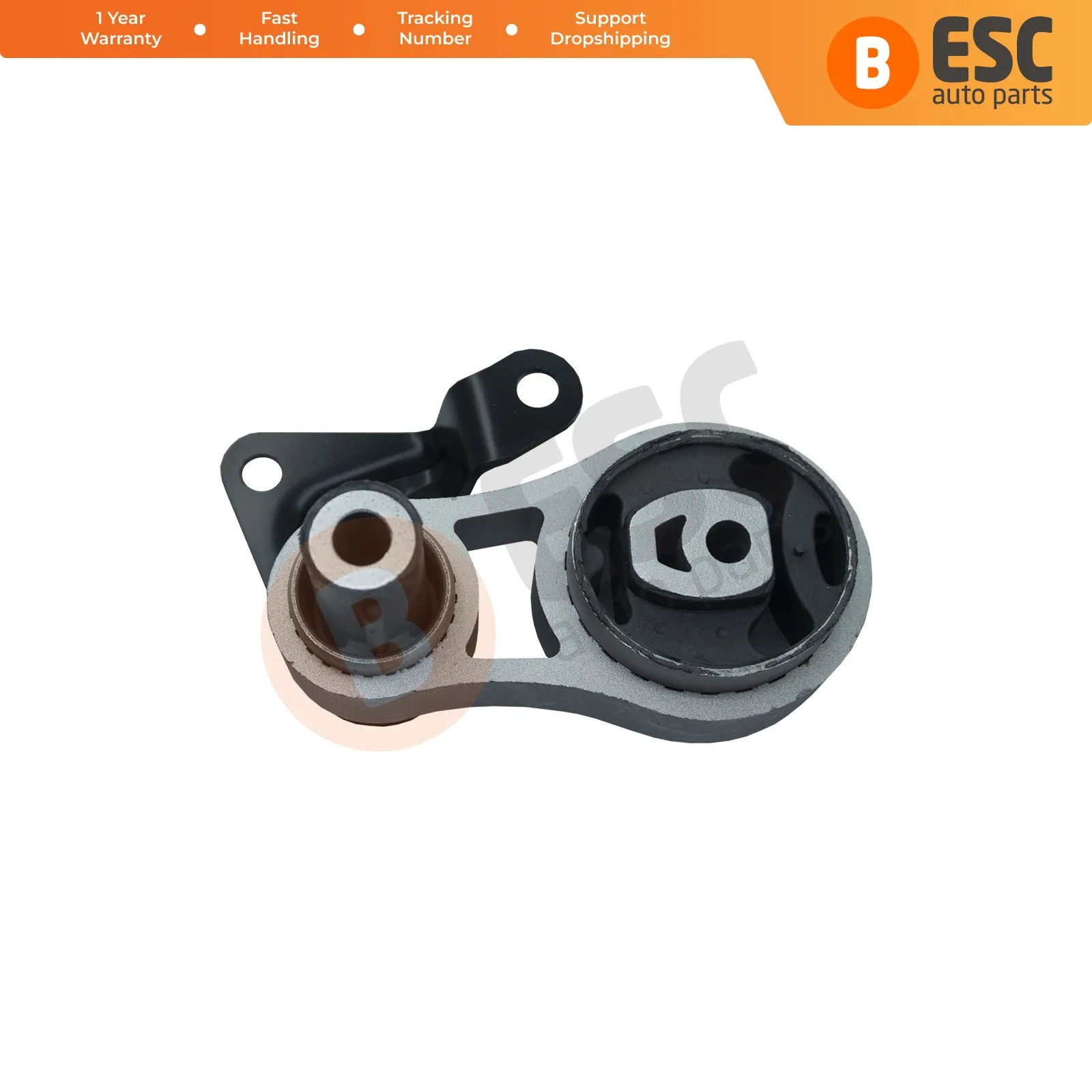 

ESC Auto Parts ESP921 Lower Rear Engine Gearbox Mount 3S616P082AA for Ford Fiesta Fusion BMax Mazda 2 DY Ship From Turkey