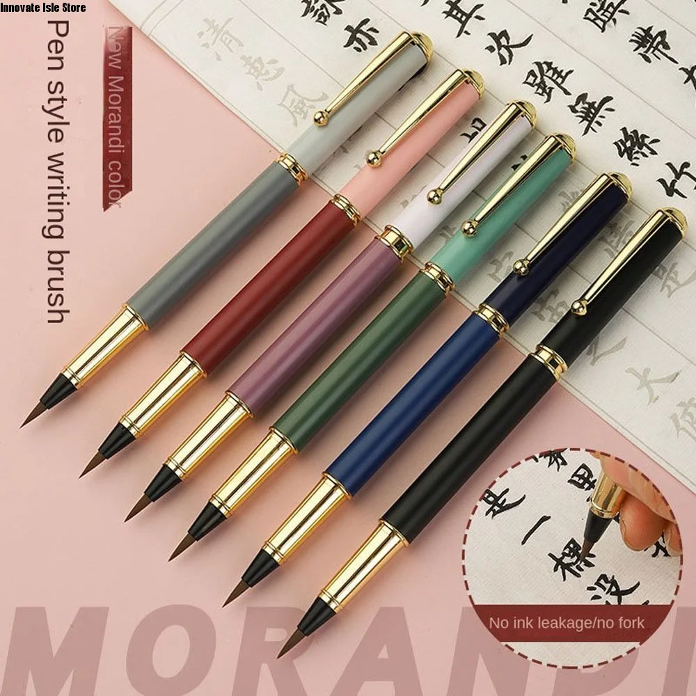 Professional For Art Artist Writing Metal Drawing Chinese Brushes Penmanship Brushes Calligraphy Pen Brushes Painting Pens
