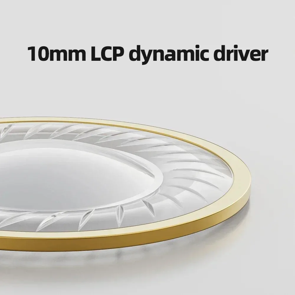 Słuchawki douszne FiiO JD1 Przewodowe słuchawki douszne HiFi 10 mm LCP Dynamic Driver Słuchawki douszne z mikrofonem Zestaw słuchawkowy Hi-Res Audio Certified — zdjęcie produktu 5