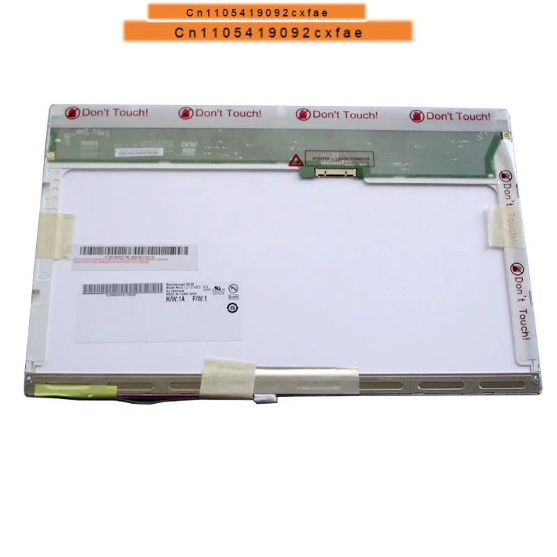 Chj para acer travelmate 6292 b121ew03 painel de exibição de tela lcd para laptop 12.1 polegadas 1280 (rgb) × 800 20 pinos
