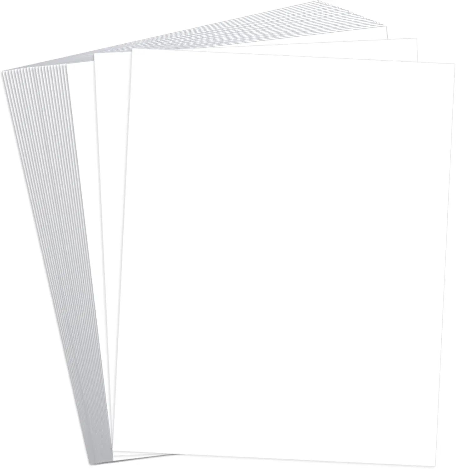

Premium White Cardstock Paper, 8x10 Inches, 250gsm Thick & Smooth for Invitations, Cards, and Printing (25 Sheets)