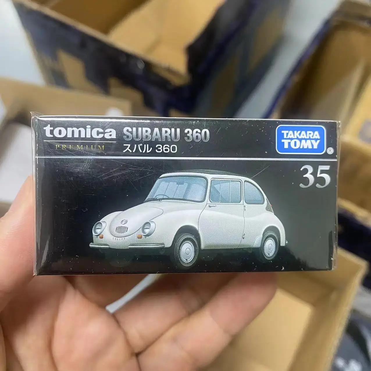 Tomy Tomica Mini Toy Car Black Box Flagship Alloy Simulation Car Birthday Gift Toys for Boys