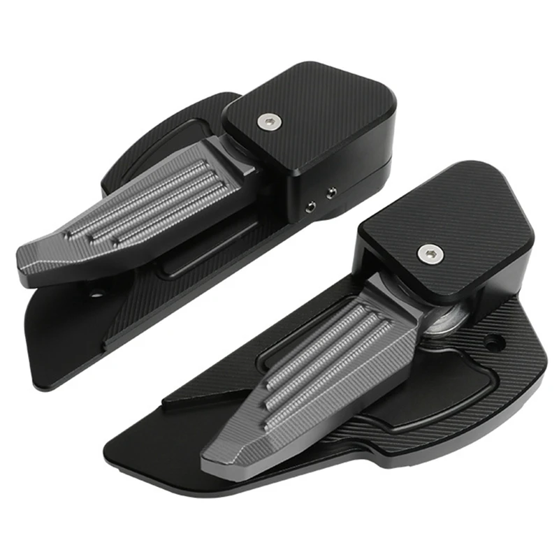 

A85E-Motorcycle Automatic Extension & Fold Rear Foot Pedal Foldable For Vespa Primavera150 Sprint 150