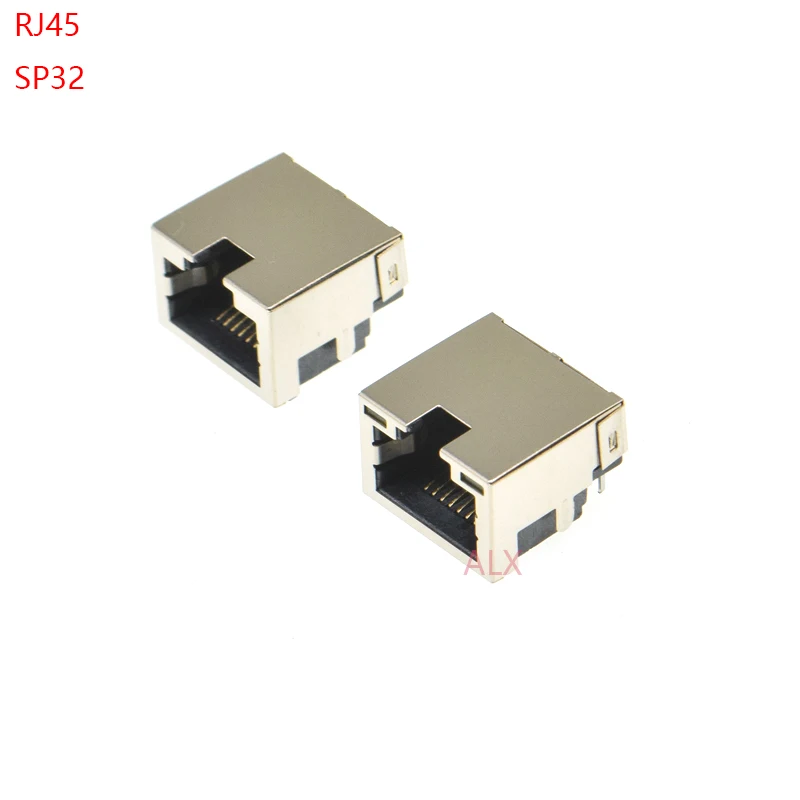 5PCS SP32 RJ45 Network Ethernet FEMALE SOCKET 8P8C female jack connector