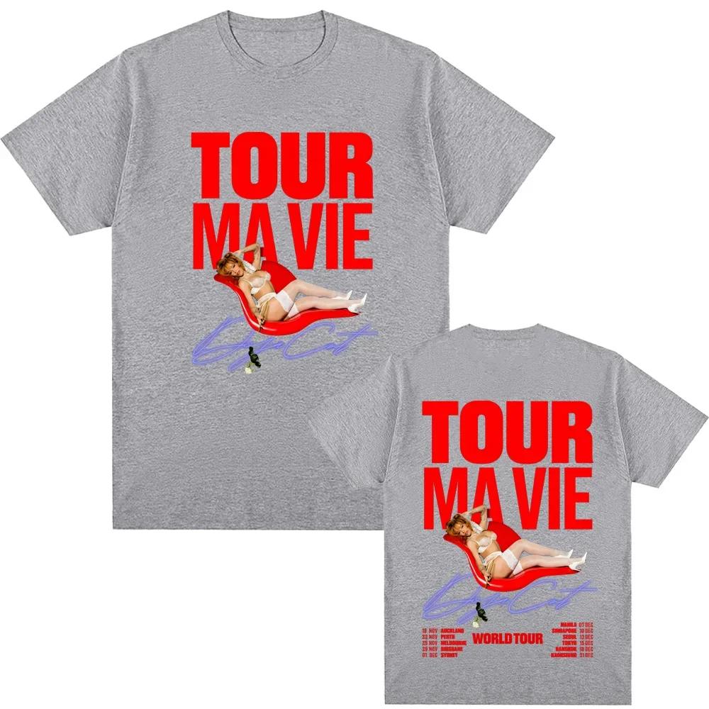 2026NEW T Shirt Doja Cat tour Singer's Same StyleSleeve 100%CottonTee-shirt Graphic Printing T shirt Moletom HipHop Clothing