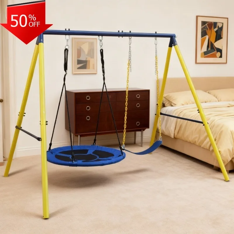 

Saturday Hubeck Landda Bouncer Baby Cot Crib Brazilian Hanging Chair Cushion Outdoor Garden Terrace Furniture Door Locking