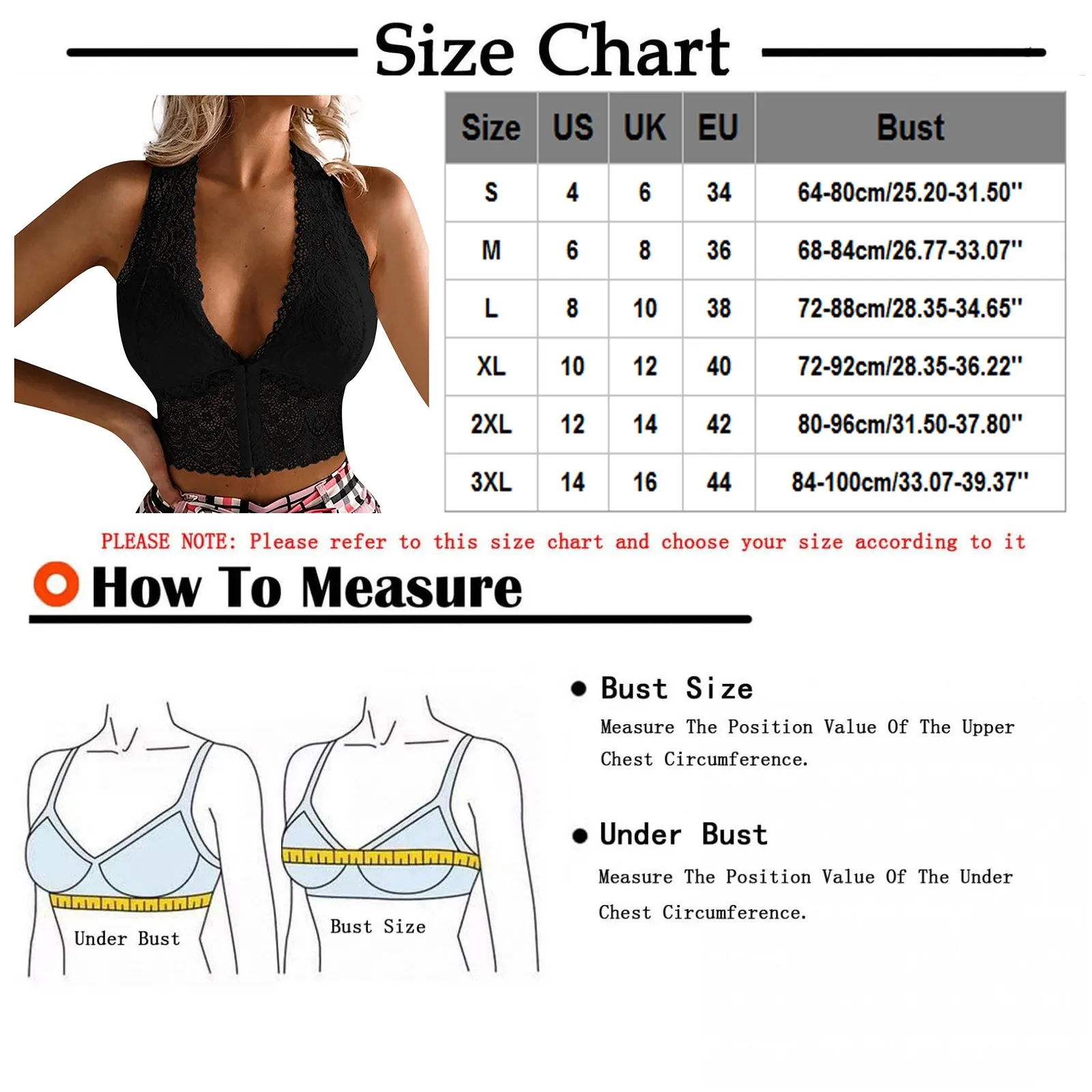 Women\'S underwear Sexy Deep V Solid Color Lace Bra With Chest Pad Active Bras Black V-Shaped Bra Ladies Erotic Lingerie