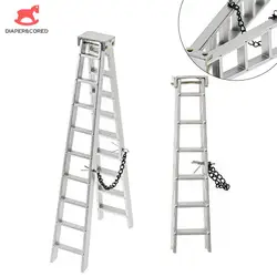 1Pcs High Quality 100MM 150MM Aluminum Mini Ladder For 1:10 RC Rock Crawler Axial SCX10 90046