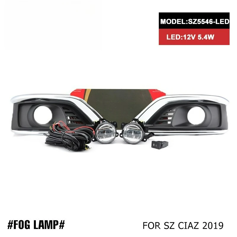 

Be suitable for car series SZ CIAZ 2019 front fog light LED daytime running light customizable