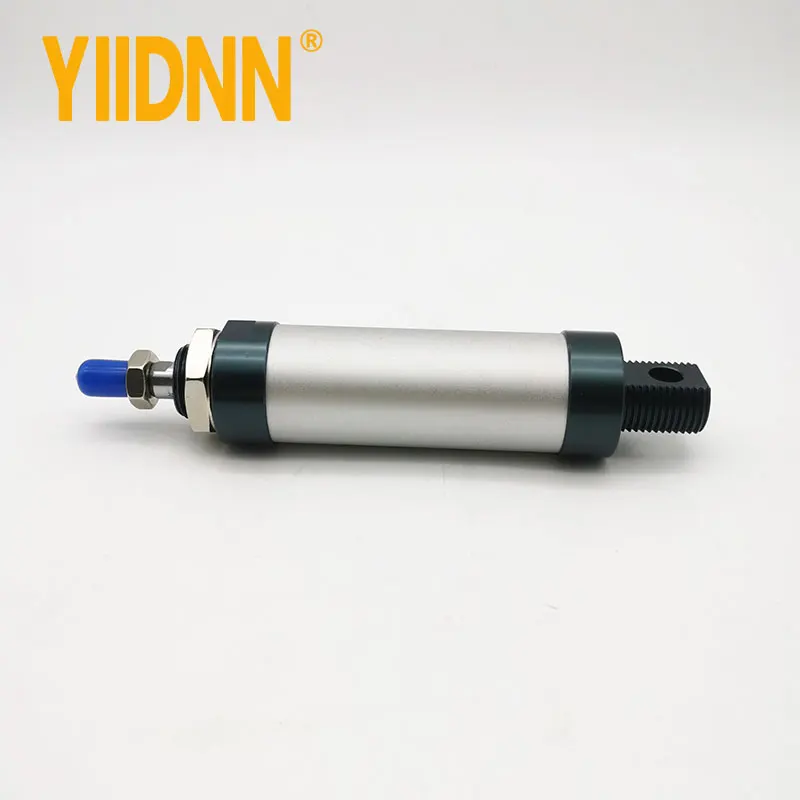 MAL Series Mini Pneumatic Cylinder 32 40mm Bore 25-200mm Stroke Double Acting Aluminum Alloy Air Cylinder