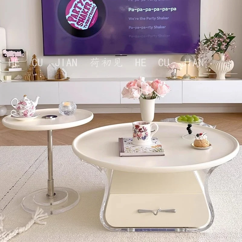 

Luxury Modern Coffee Table Decor Designer Japanese Nordic Coffee Table Storage Nesting Mesa De Centro Sala Home Furniture