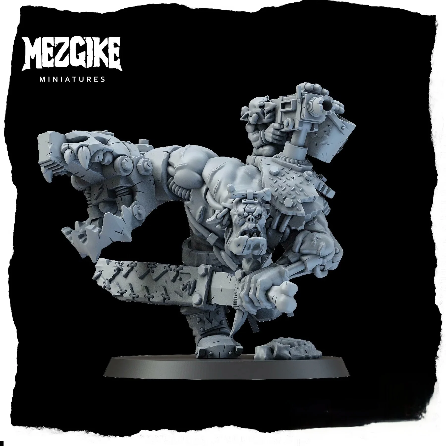 Modellbausatz Resin Kit Wargame 28554 Orc Boss