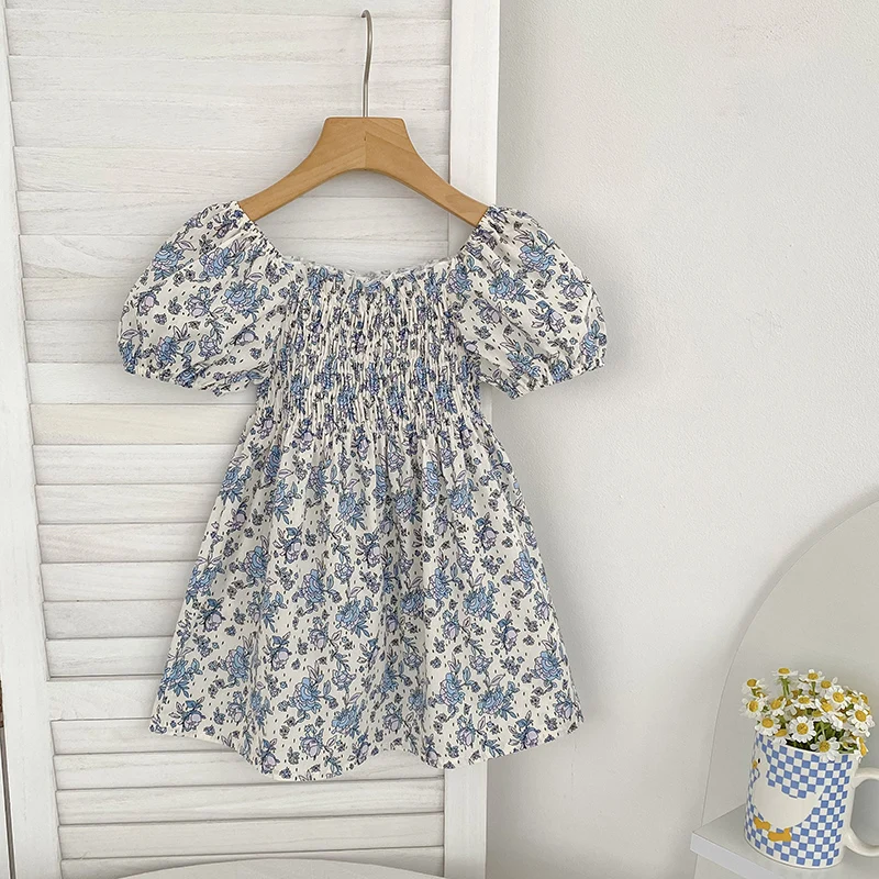 long sleeve lace cream dress Ethereal White Princess Cotton Dress White(Pre-Sale 15days) / S main image 0