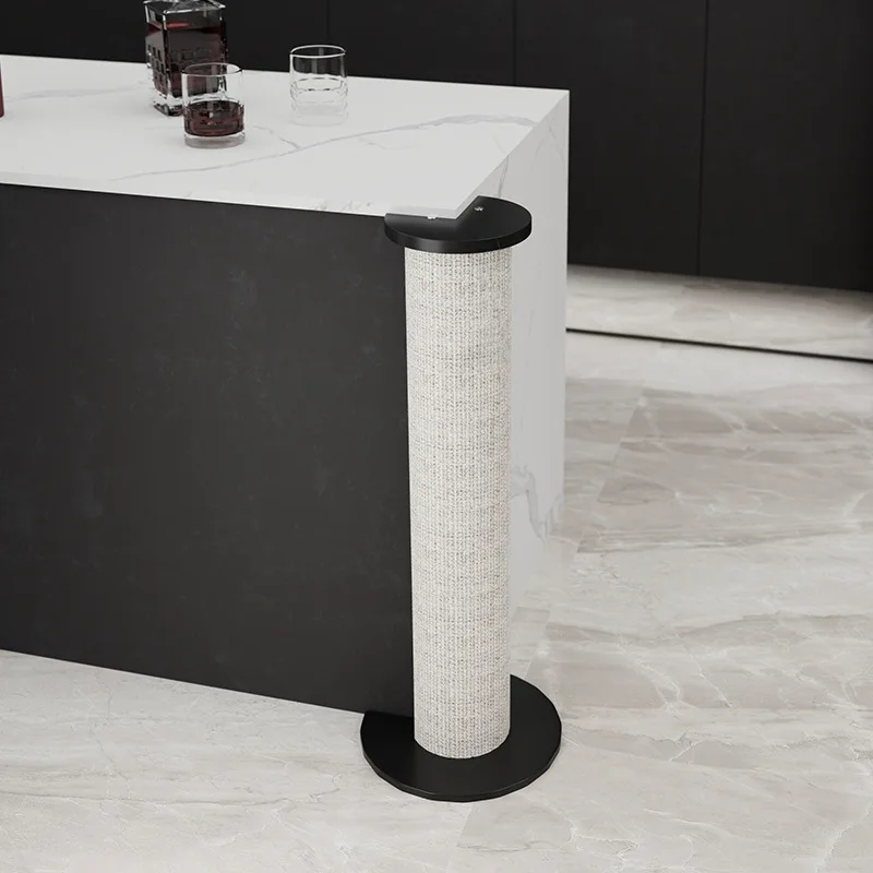 

Solid wood anti-cat scratching board corner protection sisal column corner vertical