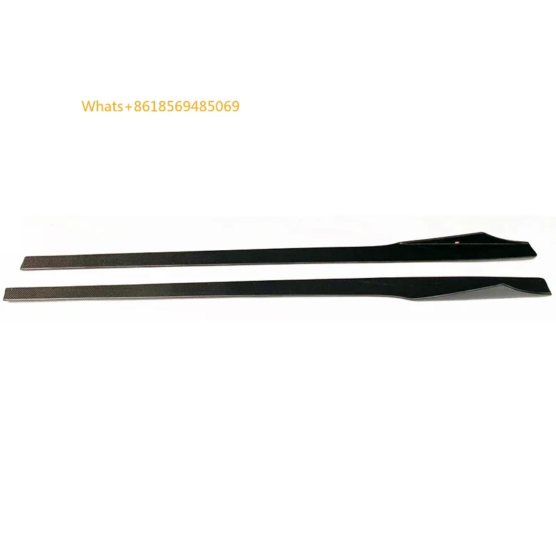 

M2 MTC Style Carbon Fiber Side Skirt F87 Auto Racing Car Side Door Bumper Extension Skirts Sp Body kit