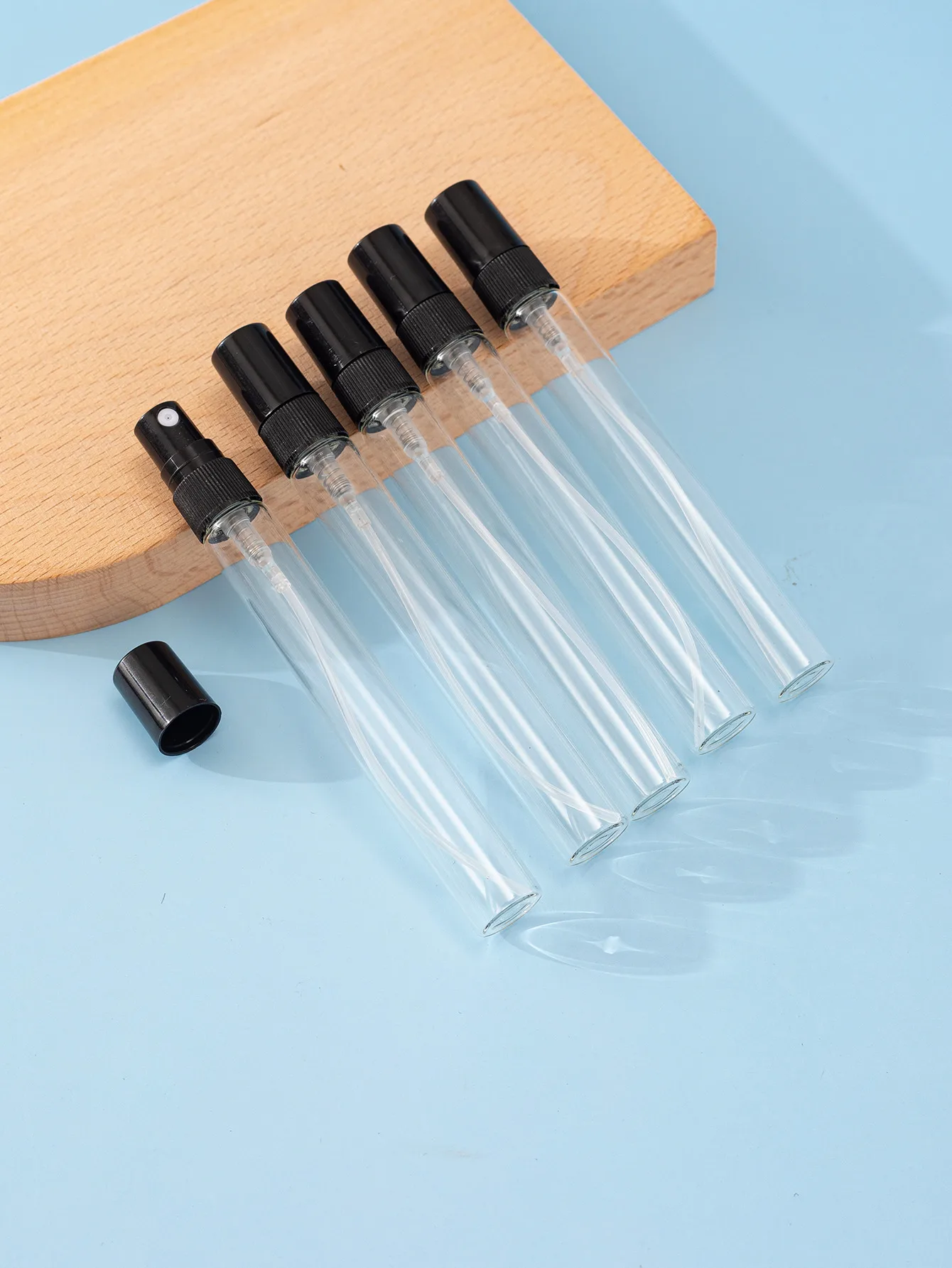 20 stücke 2 ml 3 ml 5 ml 10 ml Mini Tragbare Parfüm Flasche Spray Nachfüllbare Kosmetische Probe Glas abfüllung Leere Behälter – Detail 2