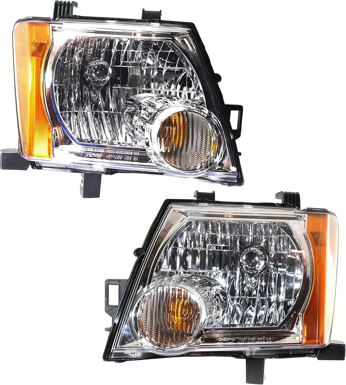 

Фара со стороны водителя и пассажира для Nissan Xterra 2005-2015 Галогенная с лампочками(ами) Замена для бездорожья # 26060EA025 26010EA025
