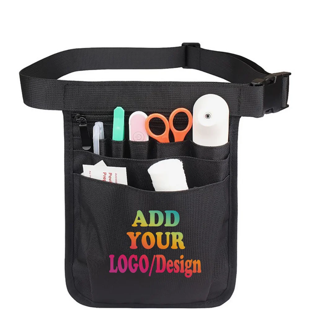 

Custom Fanny Pack Nurse Crossbody Bags For Women Waist Bag With Logo/Text/Photo Customized Gifts